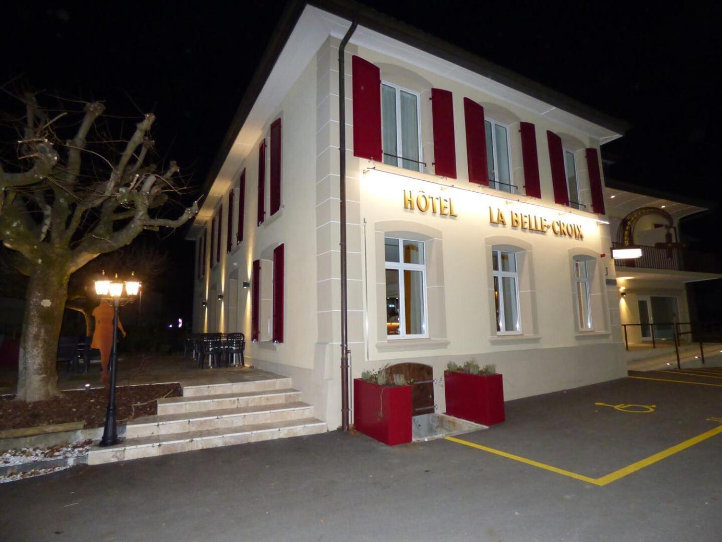 La Belle-Croix Hotell Romont Eksteriør bilde