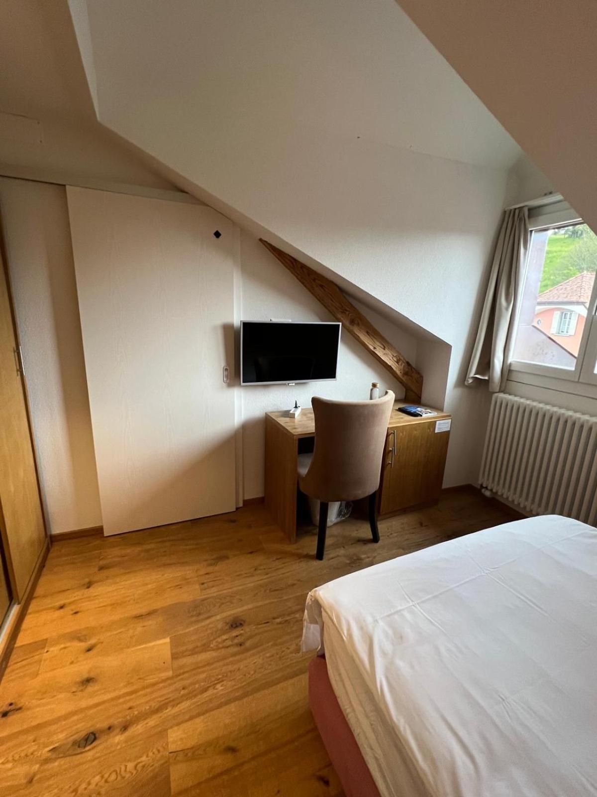 La Belle-Croix Hotell Romont Eksteriør bilde